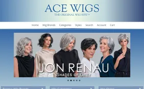 Ace Wigs website