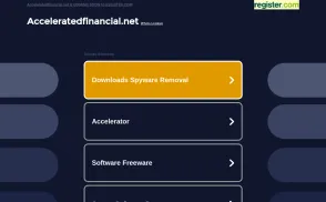 Accelerated Financial Solutions website