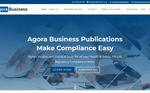 Agora Business Publications website