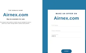 Airnex Communications website