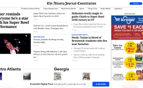 Atlanta Journal Constitution [AJC] website