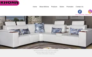 Akhona Furnishers website