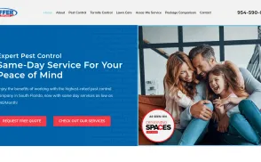 Hoffer Pest Solutions website