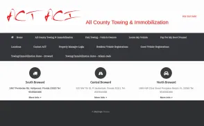 All County Towing website