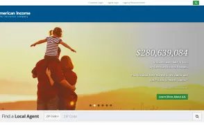 American Income Life Insurance website
