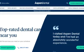 Aspen Dental website