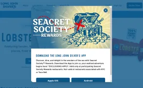 Long John Silver's website