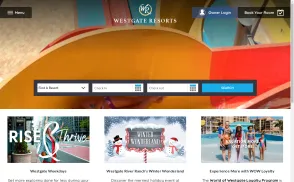 Westgate Resorts website