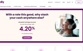 Ally Financial website