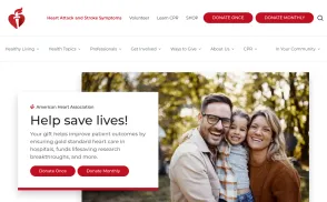 American Heart Association website