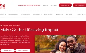 American Heart Association website