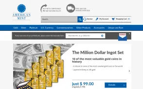 American Mint website