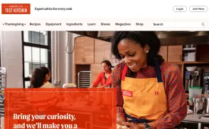 America's Test Kitchen website