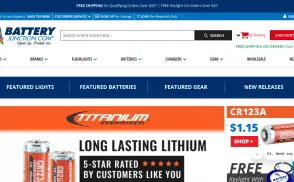 BatteryJunction / Shore Power website