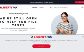 Liberty Tax Service website