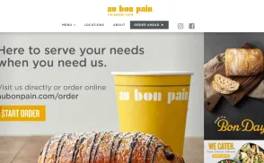 Au Bon Pain website
