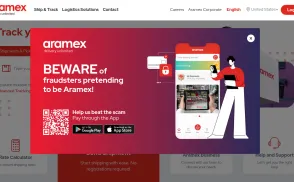 Aramex International website