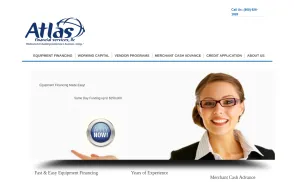 Atlas Financial Services website