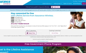 Assurance Wireless website