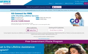 Assurance Wireless website