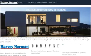 Harvey Norman website