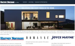 Harvey Norman website