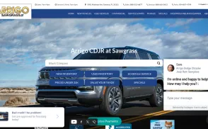 Arrigo Dodge Chrysler Jeep Sawgrass website