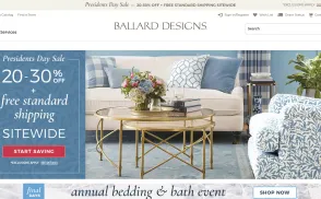 Ballard Designs website