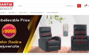 Bantia Furniture website