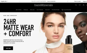BareMinerals / Bare Escentuals Beauty website