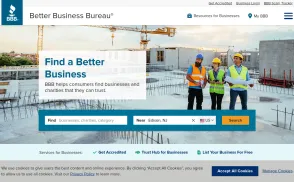 Better Business Bureau website