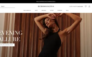 BCBG Max Azria website