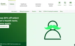 Quest Diagnostics website