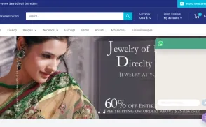 Bombay Jewelry website