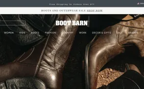 Boot Barn website