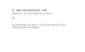 HostMonster website