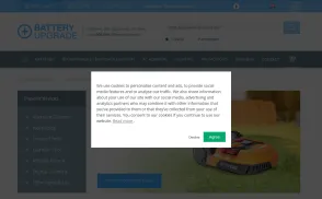 BatteryUpgrade.com website