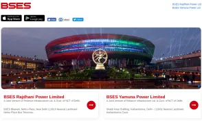 BSES Rajdhani / Yamuna Power website
