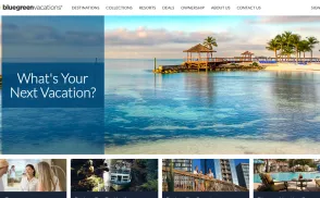 Bluegreen Vacations website