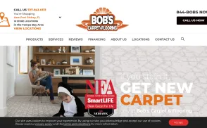 Bob's Carpet Mart website