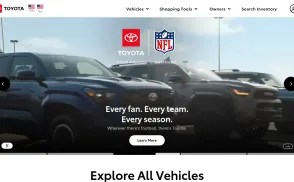 Toyota website