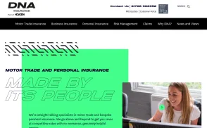 DNA Insurance Services website