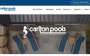 Carlton Pools website