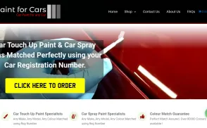 Car Paint Repair website