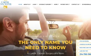 Carter Eye Center website