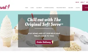Carvel Ice Cream Shoppes website