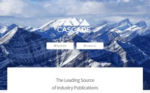 Cascade Subscription Service website