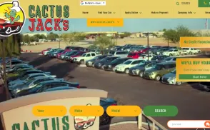Cactus Jack's Auto website
