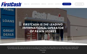 Cash America Pawn website