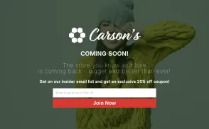Carson's website